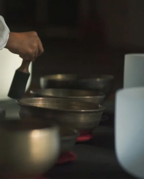 Sound healing practice