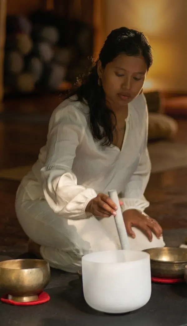 Group Sound Bath near Ubud Bali